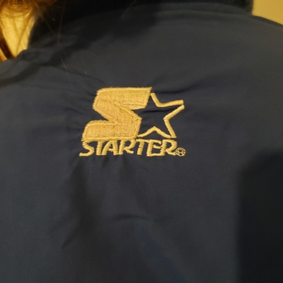 Vintage Starter NFL Giants Jacket Size XL Blue - Picture 6 of 8